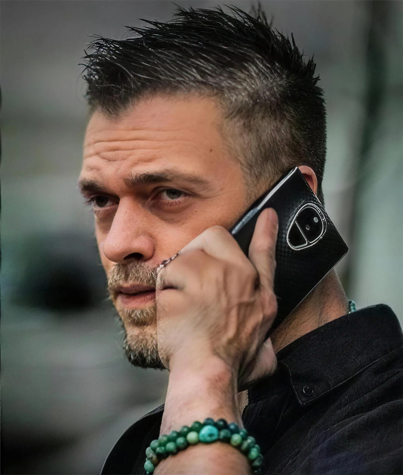 James Tambas on the phone